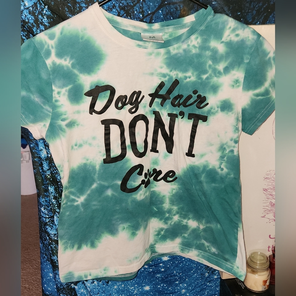 Women's, dog hair don't care, shirt